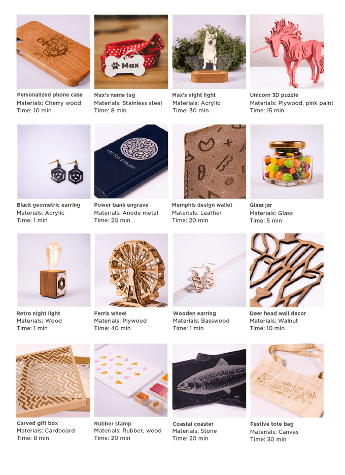 cortadora láser para acrílicos