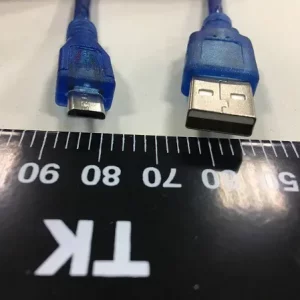 Cable USB A male-Micro 0.5m