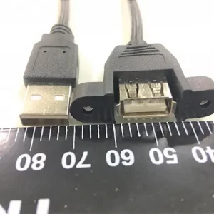 Cable USB - 0.5M (2.0 Female to male)