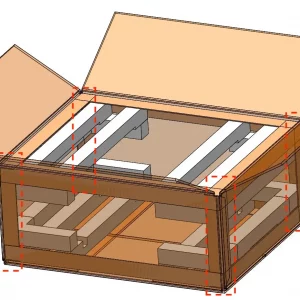 Cartón protector en ángulo Ador 303 mm