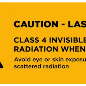 Back Cubierta warning sticker