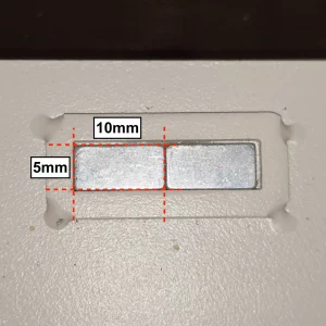 Imán 10×5×1.5 mm