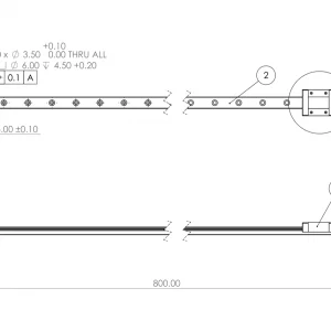 HX X-axis linear slide